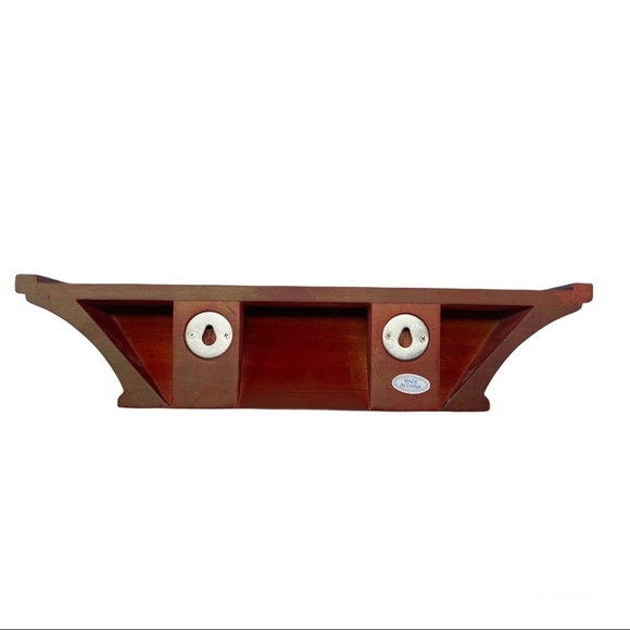 Things Remembered Five Piece Storage Set in a rich Mahogany Wood. - Picture 11 of 14